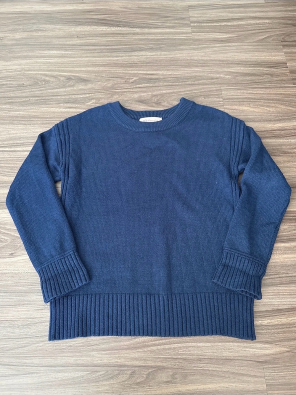 Philosophy Women’s Navy Blue Crewneck Sweater Size Small
